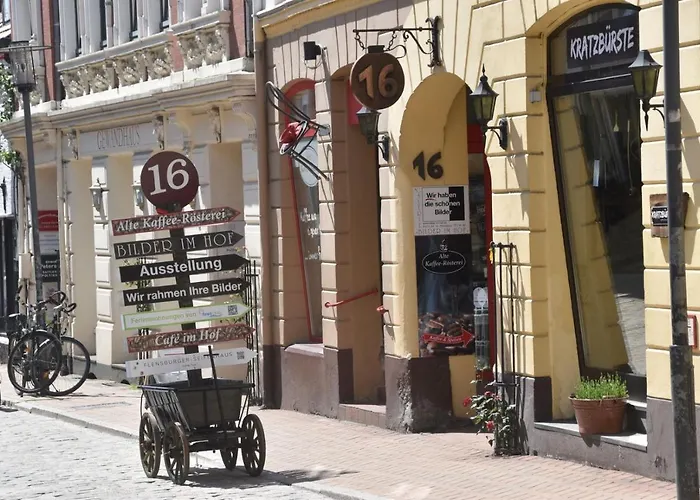 Fewo1846 - An Der Alten Kaffeeroesterei - Stilvoll Eingerichtete 2-Zimmer-Wohnung Im Stadtzentrum